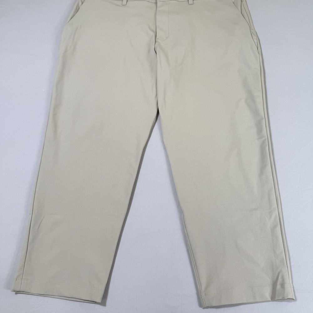 Lululemon‎ Commission Pants Mens 40x28 5 Pocket Chino Beige Performance Stretch - Picture 3 of 16